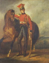 Roter Lanzenreiter der Kaiserlichen Garde